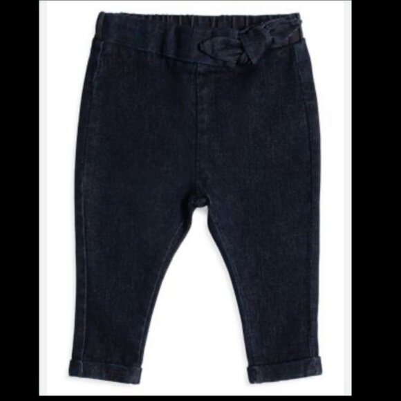 Miles the Label Baby Girl's Playwear New Leaf Pants Jeggings - Picture 2 of 5